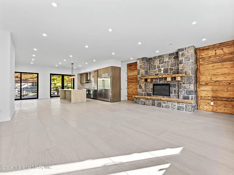 Stone Fireplace Great Room